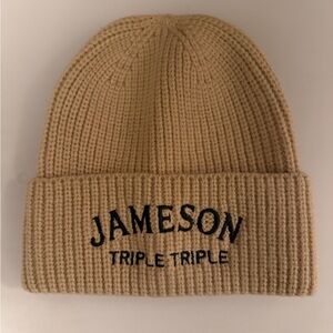 Jameson Tan Knit Beanie
